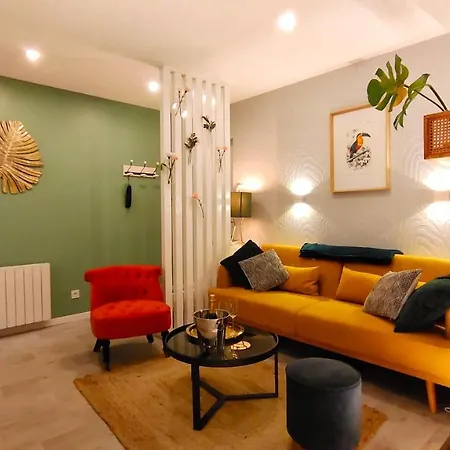 Lägenhet Votre Escale Jungle Sauna & *